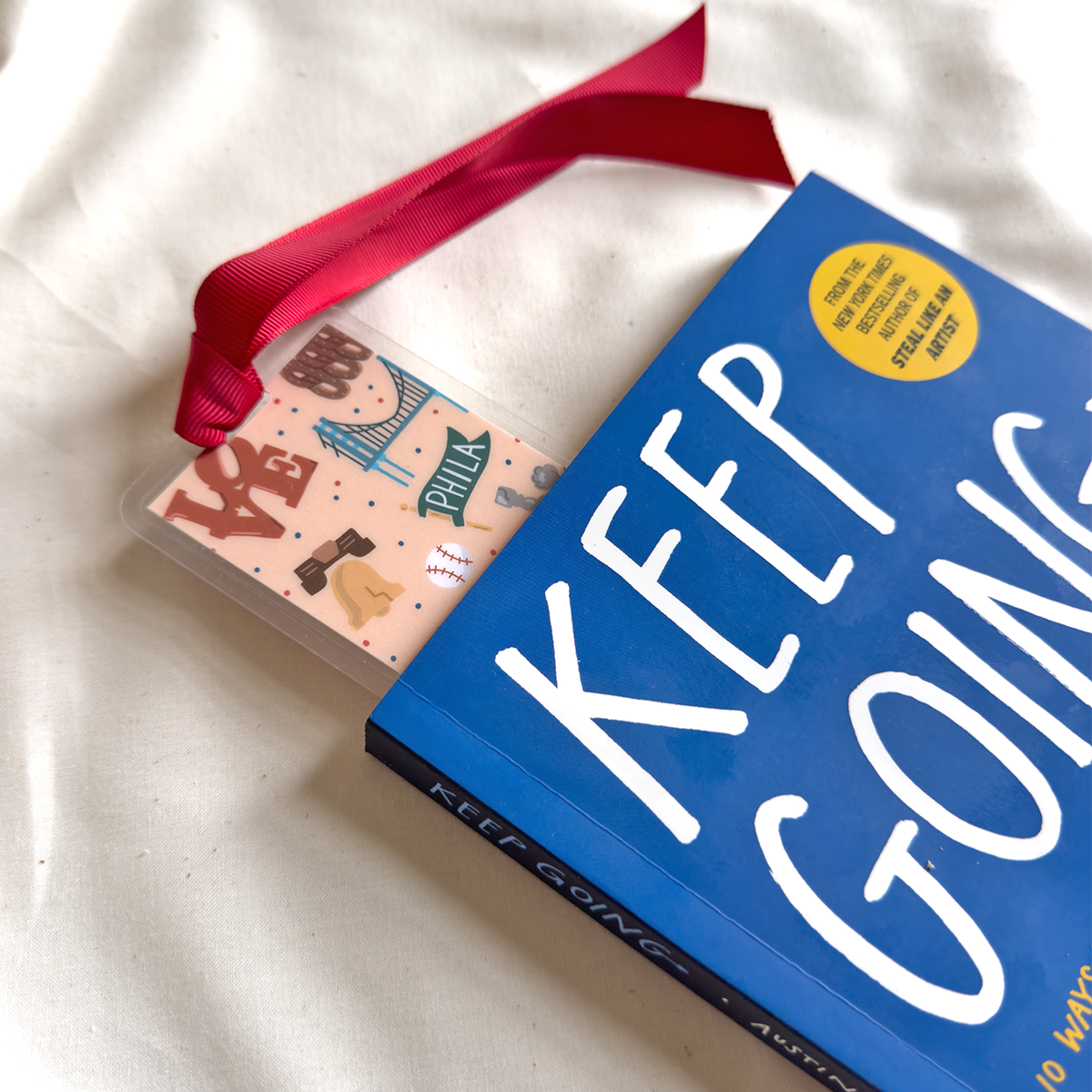 HAPPY TO BE HERE - PHILADELPHIA ICON BOOKMARK