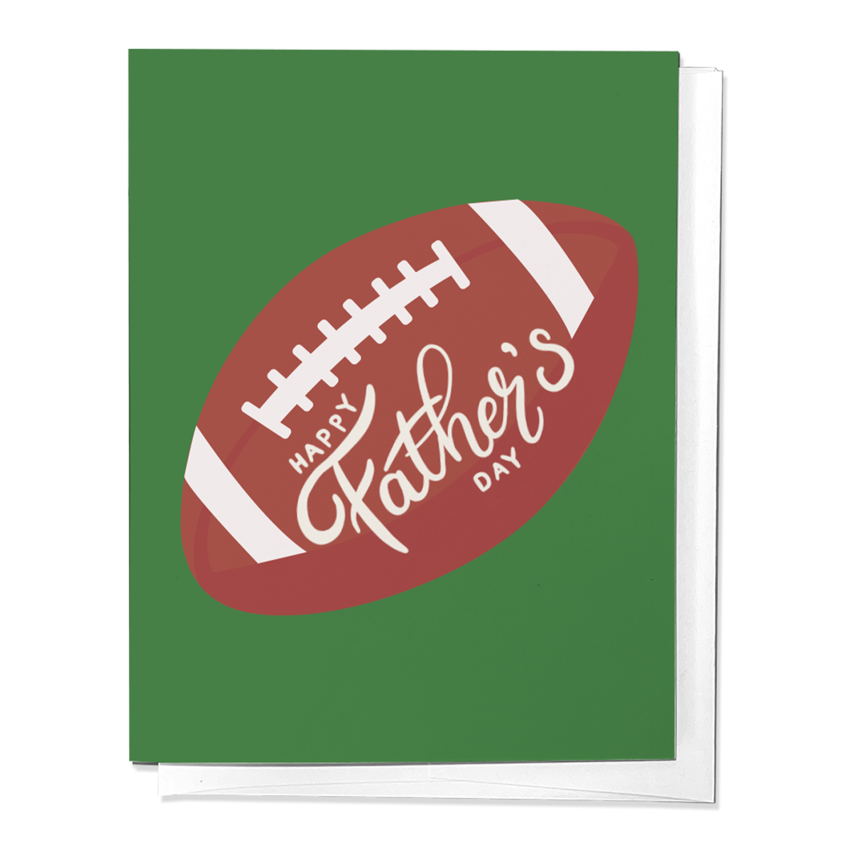 HAPPY FATHER'S DAY FOOTBALL SPORTS DAD GREETING CARD