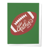 HAPPY FATHER'S DAY FOOTBALL SPORTS DAD GREETING CARD