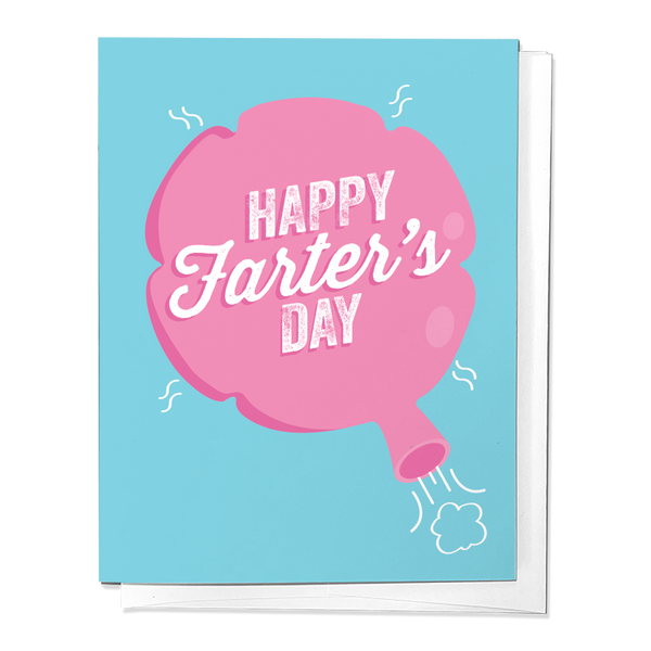 HAPPY FARTER'S DAY HOLIDAY GREETING CARD
