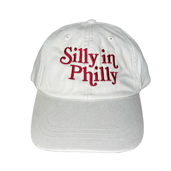 SILLY IN PHILLY RED UNSTRUCTURED 6-PANEL HAT