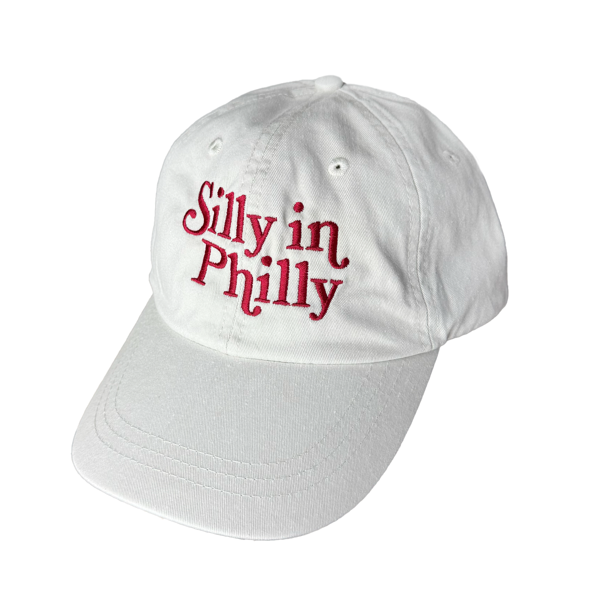 SILLY IN PHILLY RED UNSTRUCTURED 6-PANEL HAT