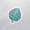 MONSTERA LEAF VINYL STICKER