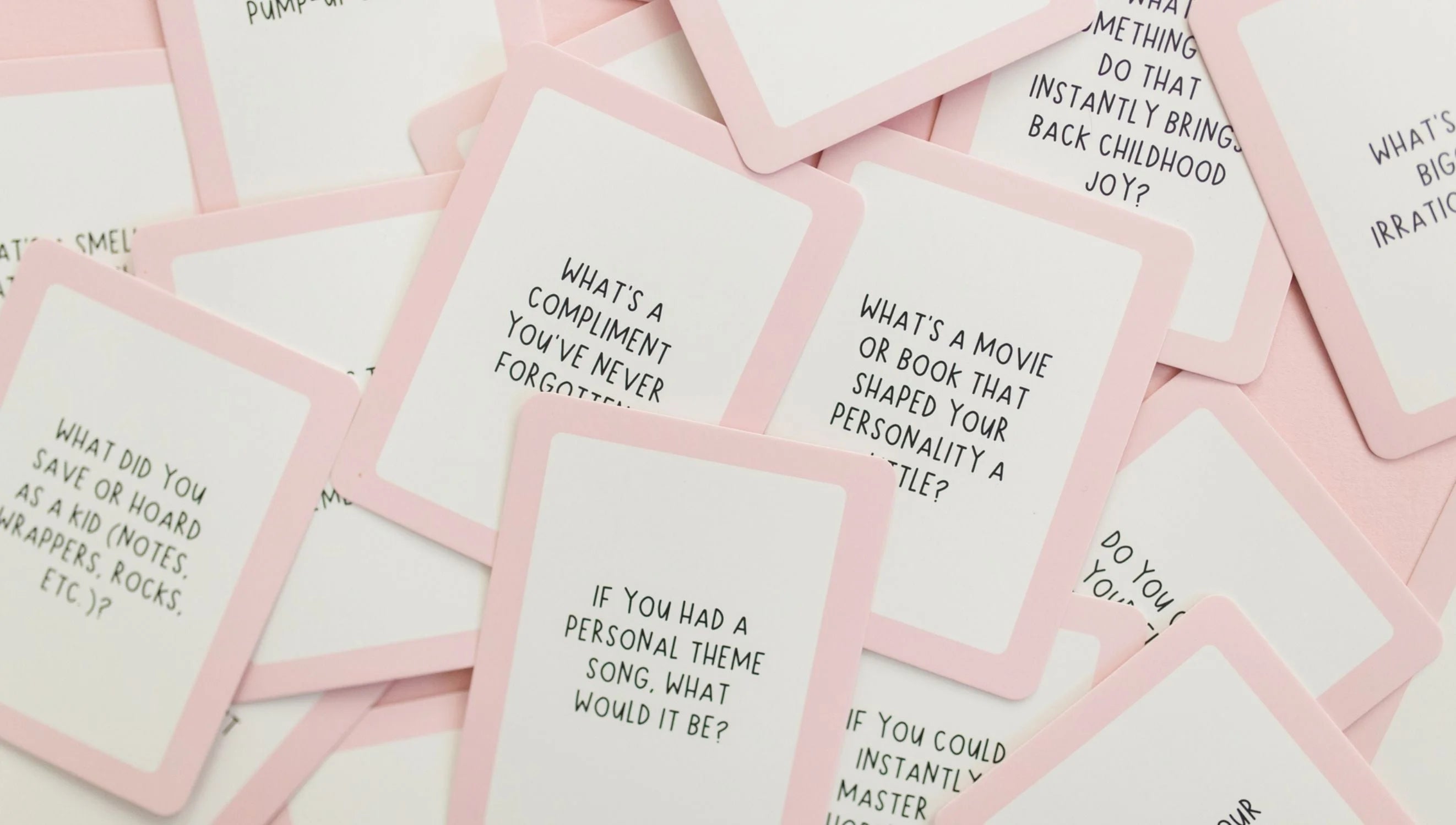 ASK AWAY CONVERSATION CARDS - DECK OF CARDS + STORAGE TIN