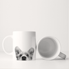 PEEKING CORGI MUG