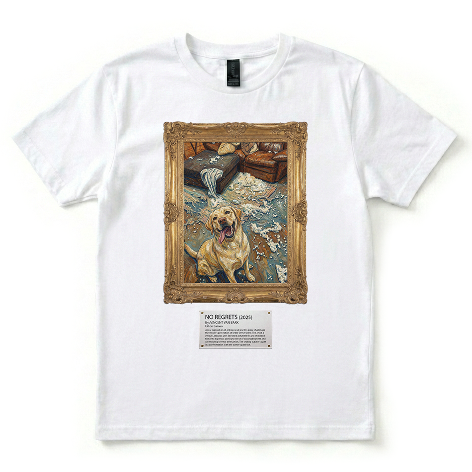 NO REGRETS GRAPHIC TEE