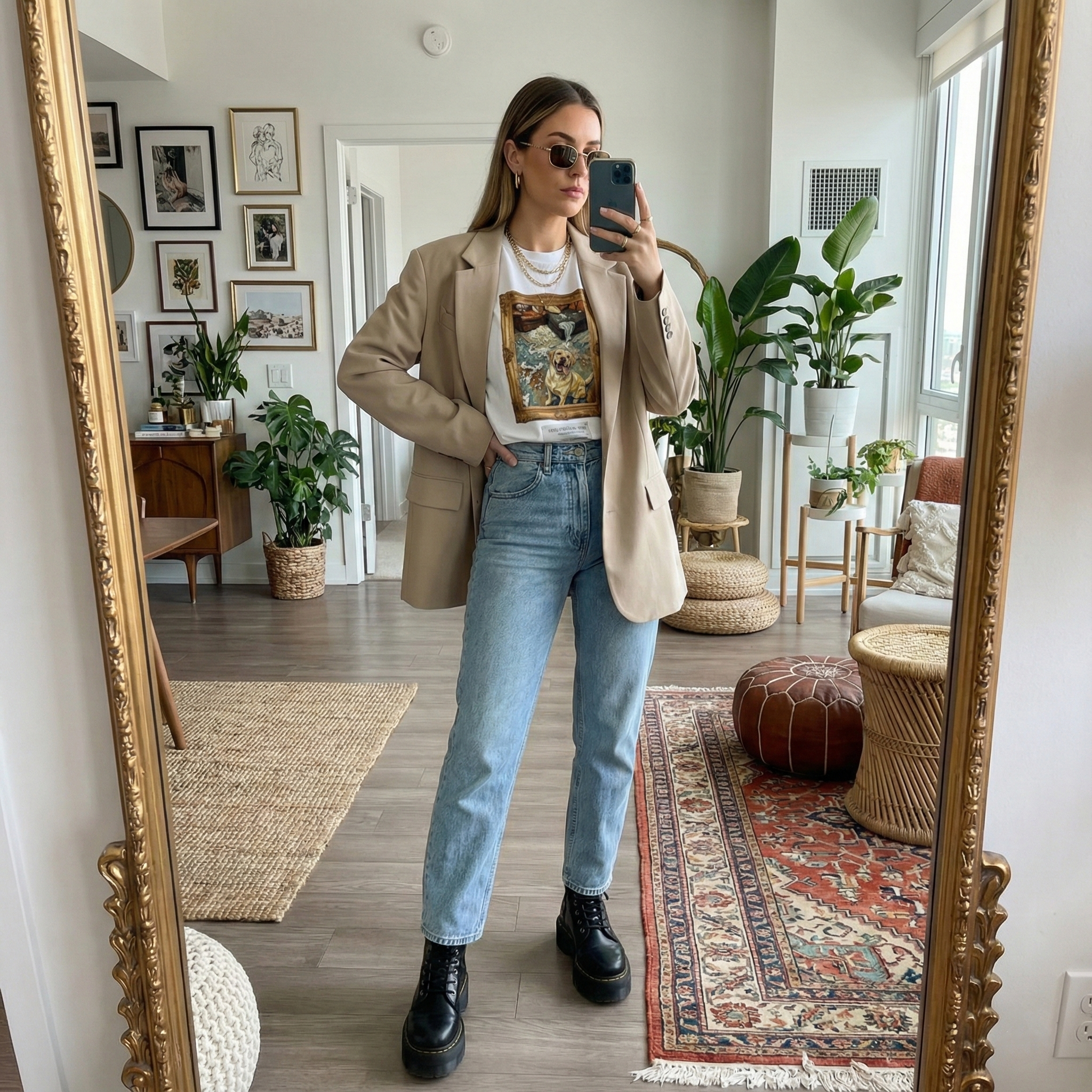 NO REGRETS GRAPHIC TEE