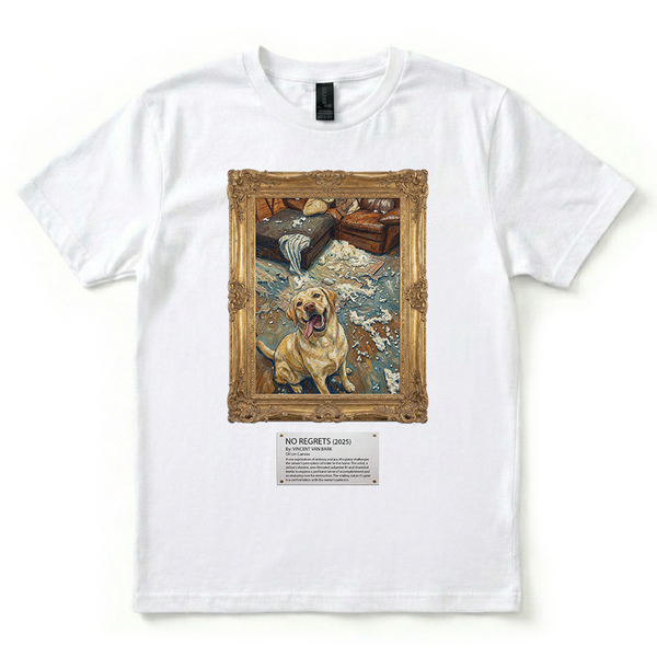 NO REGRETS GRAPHIC TEE