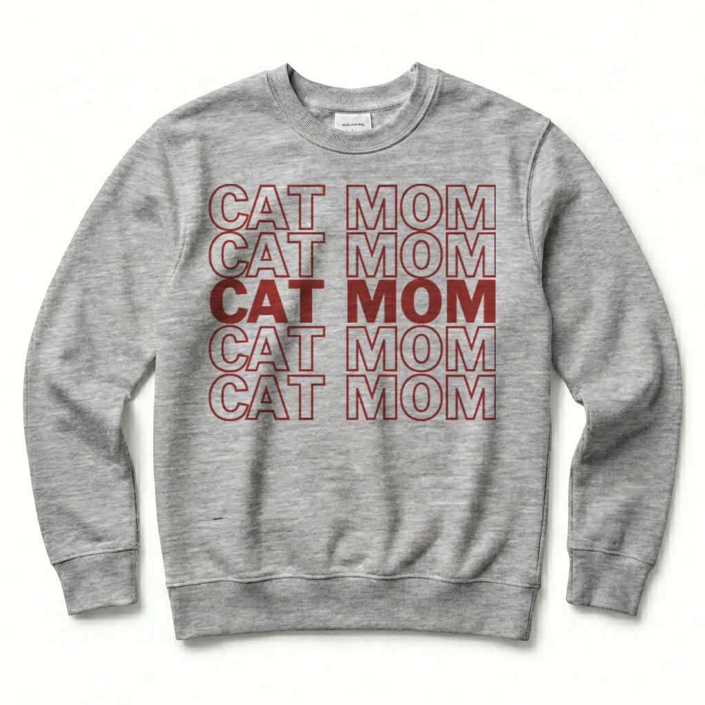 PET MOM CREW SWEATSHIRT