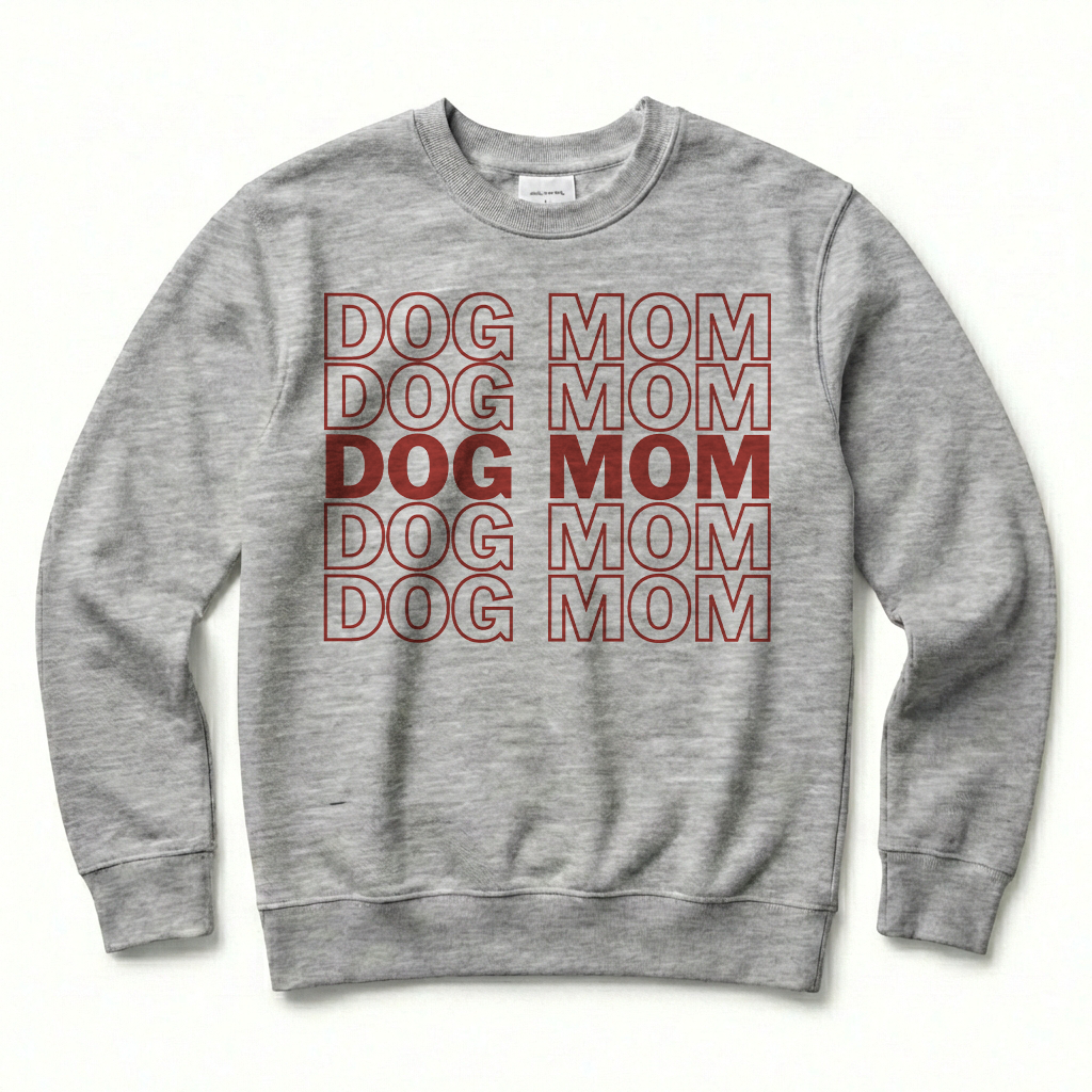 PET MOM CREW SWEATSHIRT