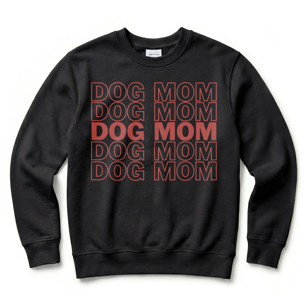 PET MOM CREW SWEATSHIRT