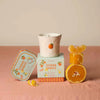 8 OZ BISTRO CERAMIC WITH EMBOSSED ORANGE & PRINTED BOX - CITRUS SPRITZ