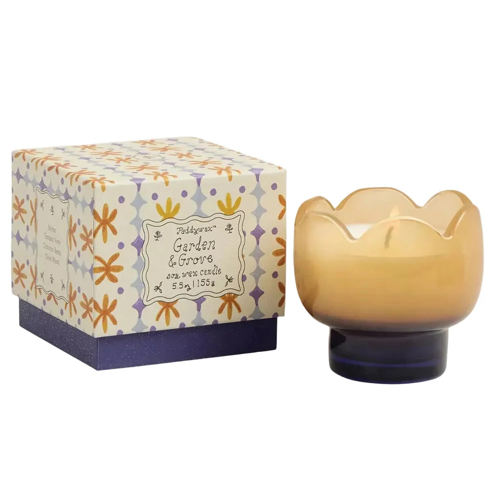 TULIP 5.5 OZ GLASS W/ PRINTED BOX - GARDEN & GROVE