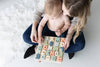 WOODEN ALPHABET PUZZLE, MONTESSORI LEARNING TOY