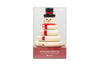 WOODEN SNOWMAN STACKING TOY SET, HOLIDAY BABY TODDLER GIFT