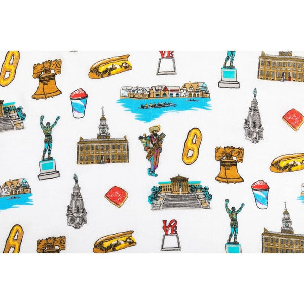 PHILADELPHIA BABY SWADDLE BLANKET