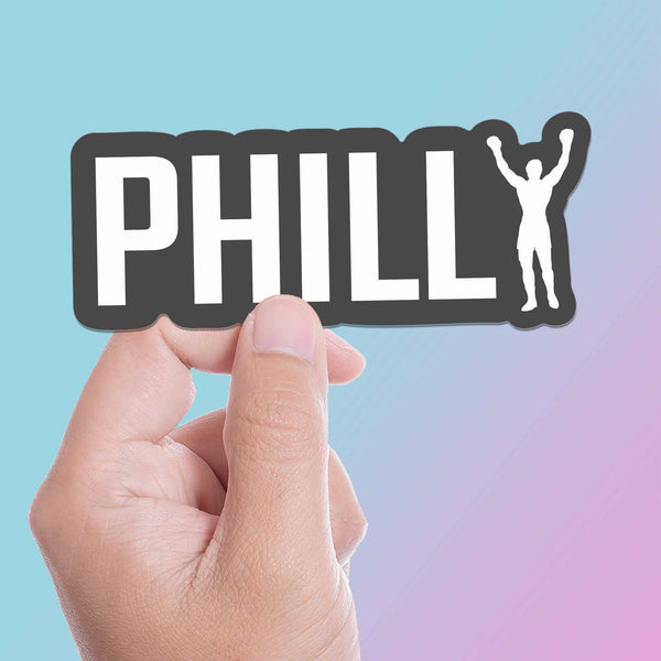 PHILLY ROCKY STICKER