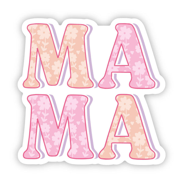 MAMA BOLD LETTERING STICKER