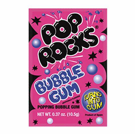 POP ROCKS, BUBBLEGUM
