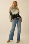HEATHER MOUNTAINS JACQUARD-KNIT TURTLENECK SWEATER