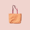 PUFFY ALL DAY TOTE CHECKERS