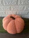 PUMPKIN HOME DECORATIONS, PLUSH FABRIC PUMPKIN FALL DECOR
