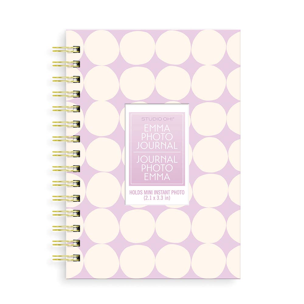 DARLING DOTS EMMA PHOTO NOTEBOOK