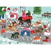 HAPPY HOWLIDAYS 1000 PIECE CHRISTMAS DOGS PUZZLE