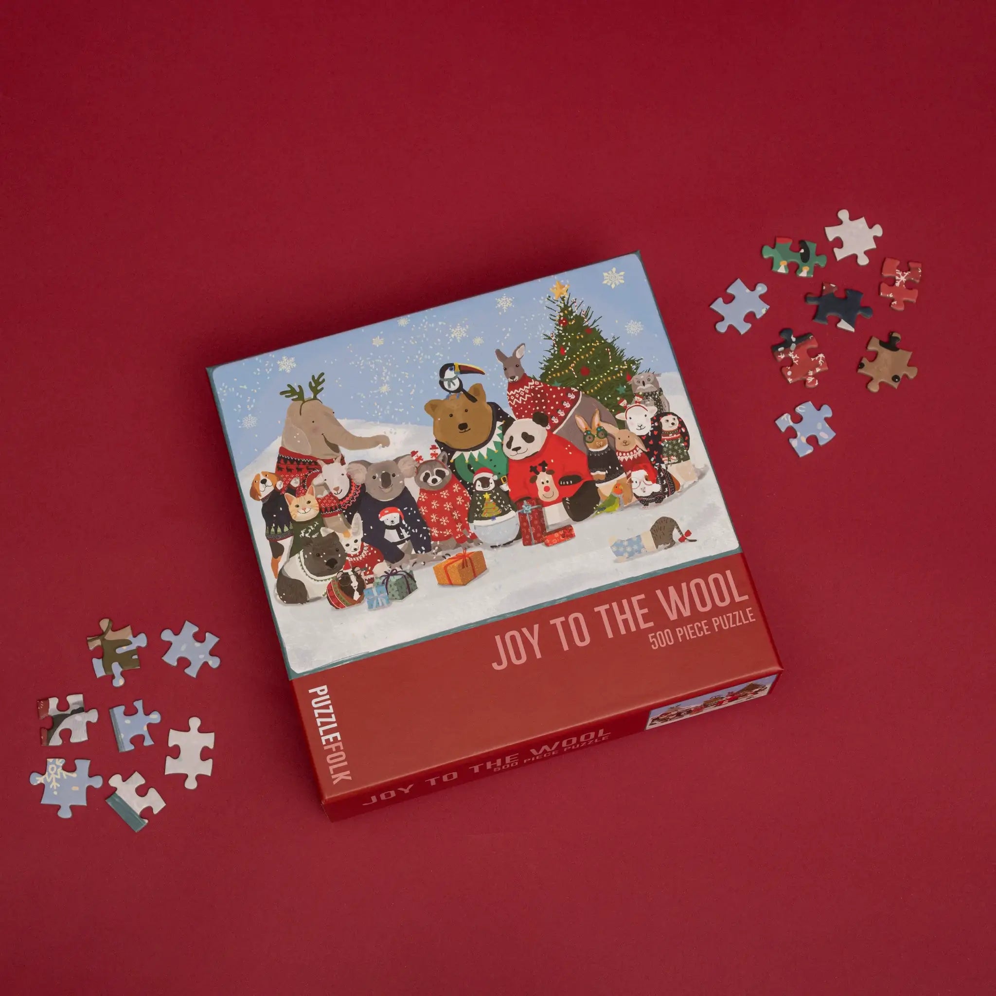 JOY TO THE WORLD 500 PIECE CHRISTMAS PUZZLE