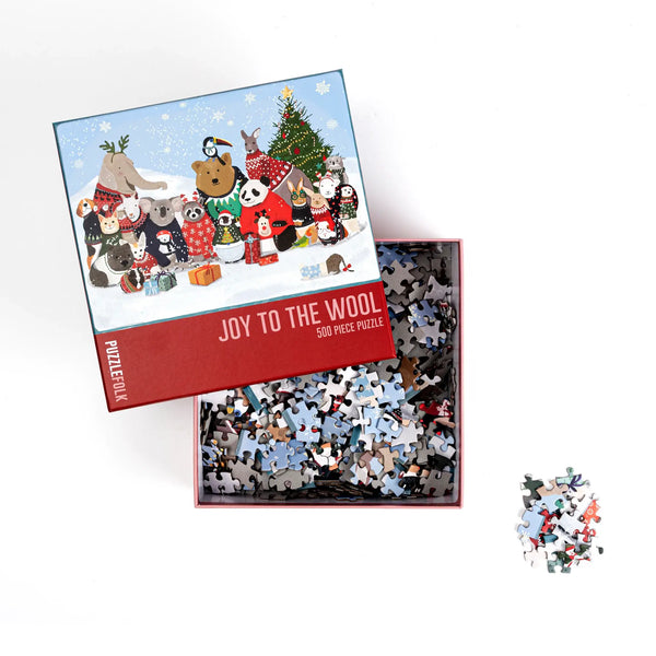 JOY TO THE WORLD 500 PIECE CHRISTMAS PUZZLE