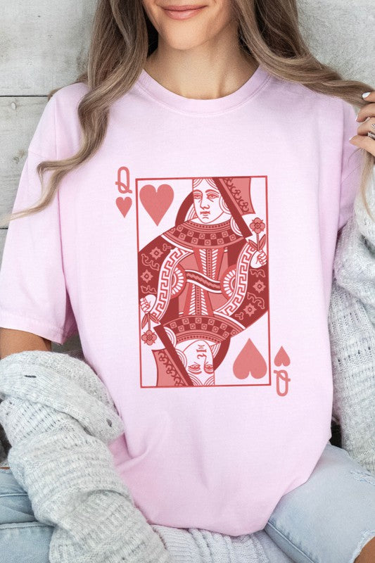 QUEEN OF HEARTS COMFORT TEE