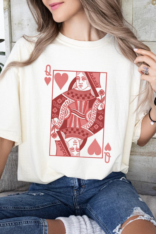 QUEEN OF HEARTS COMFORT TEE