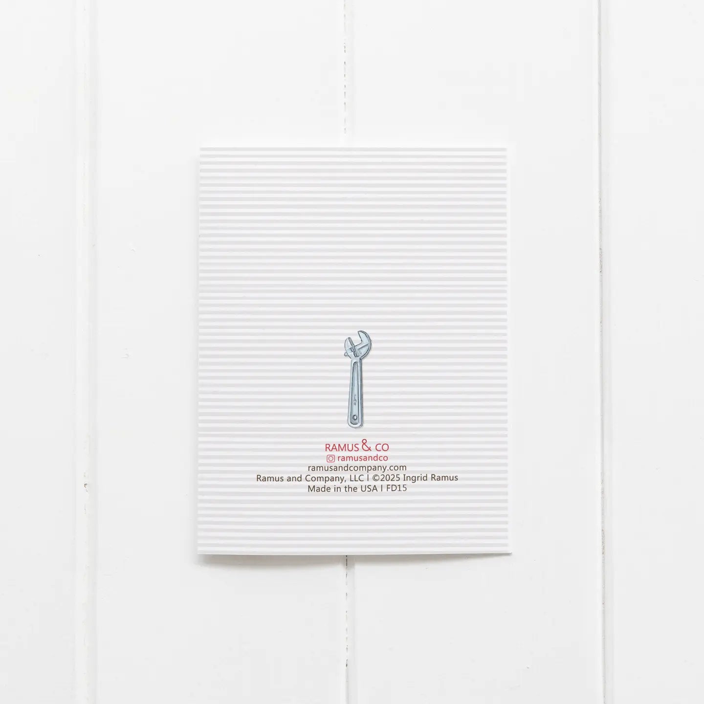 DAD'S DRAWER GREETING CARD