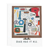 DAD'S DRAWER GREETING CARD