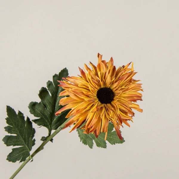 25" GOLDEN MUM STEM