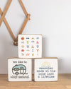 FAVORITE SUMMER THINGS WOOD BLOCK