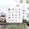 FAVORITE SUMMER THINGS WOOD BLOCK