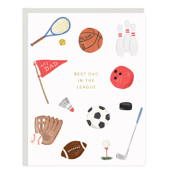 DAD SPORTY CARD