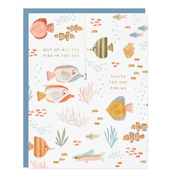FISH IN SEA CARD