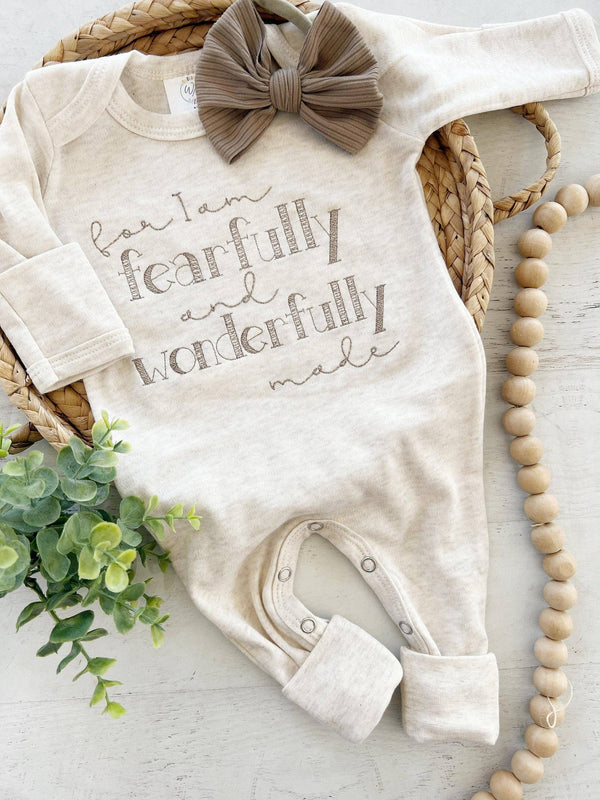 BABY ROMPER - FEARFULLY AND WONDERFULLY MADE