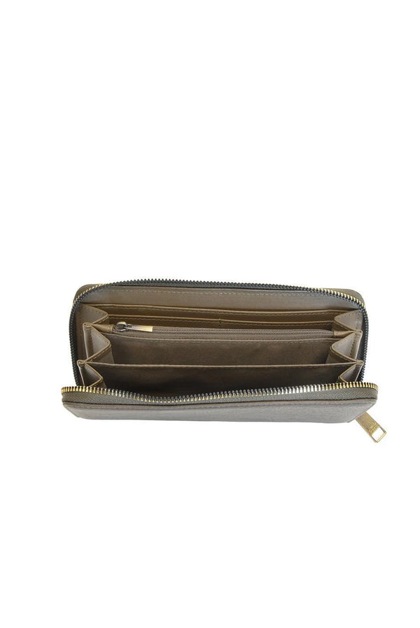 RUE ZIP AROUND WALLET WITH WRISTLET STRAP