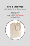 PEACE ON EARTH TOTE BAG ORGANIC