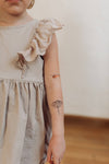 Temporary tattoo on a child's arm