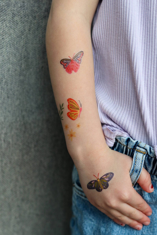 SECRET GARDEN TEMPORARY TATTOOS