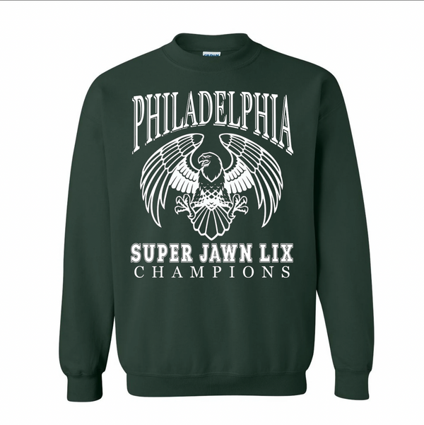 SUPER JAWN LIX CHAMPS SWEATSHIRT (GREEN)