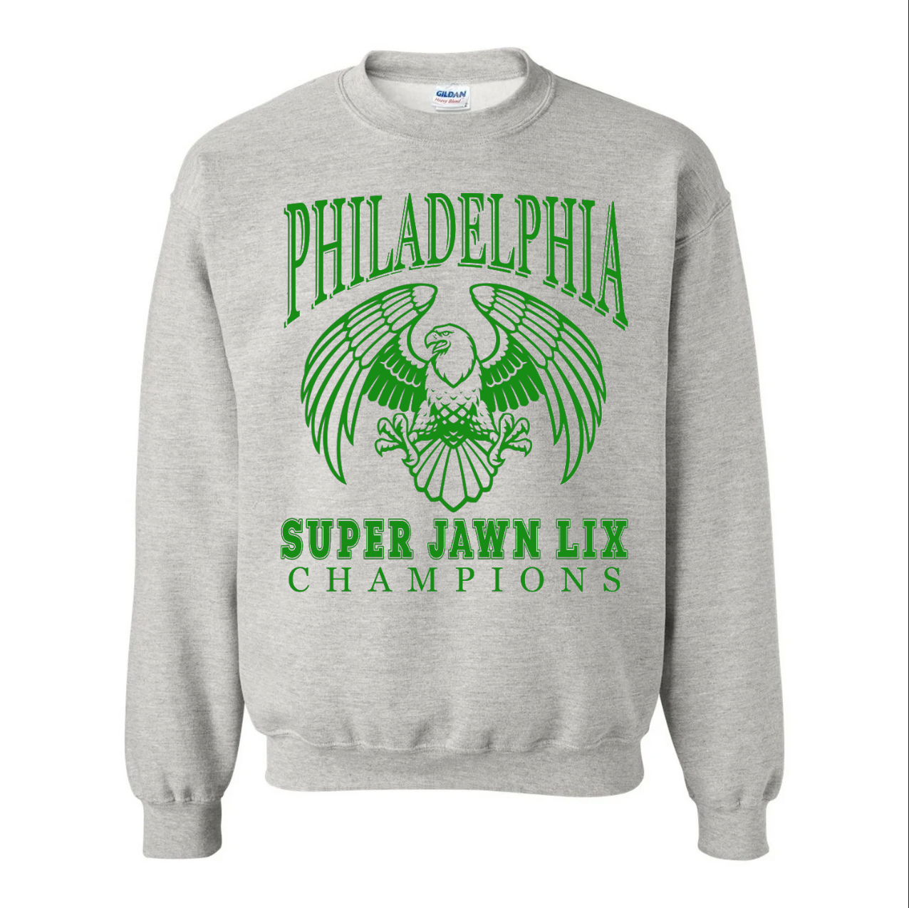 SUPER JAWN LIX CHAMPS SWEATSHIRT (GREY)
