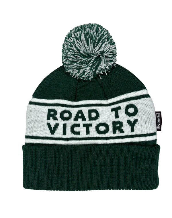ROAD TO VICTORY BEANIE (DARK GREEN)