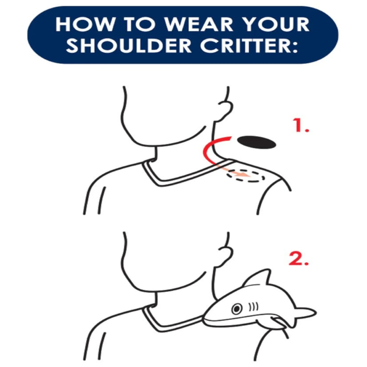 SHOULDER CRITTERS - FOX