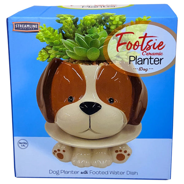 DOG FOOTSIE PLANTER