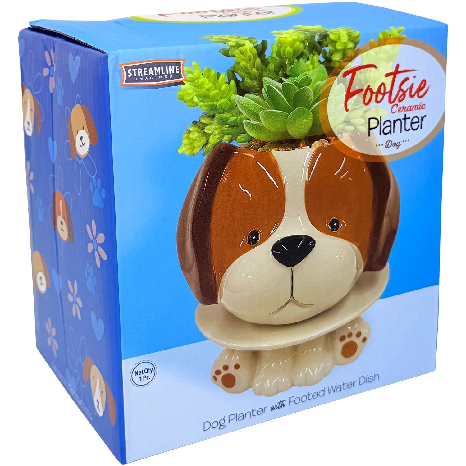 DOG FOOTSIE PLANTER